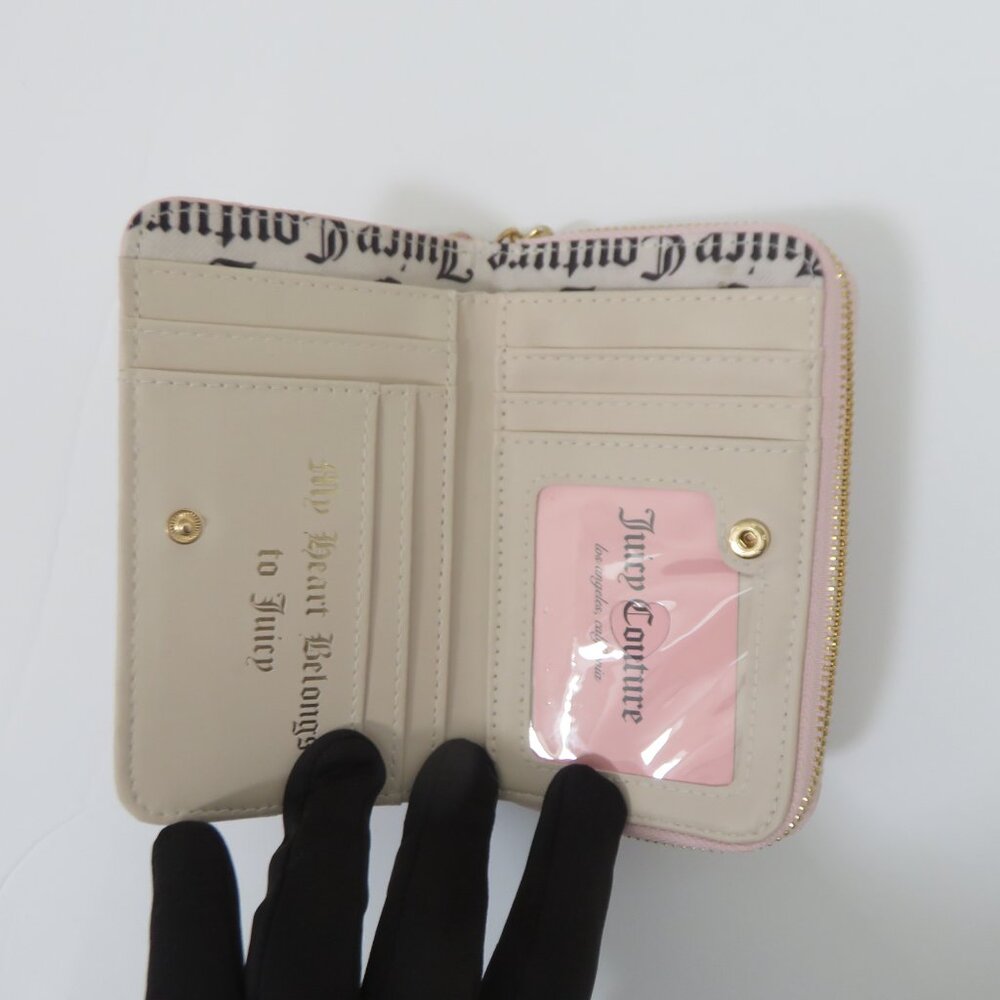 (#K) Juicy couture glitzed out pink clay wallet - Picture 4 of 5